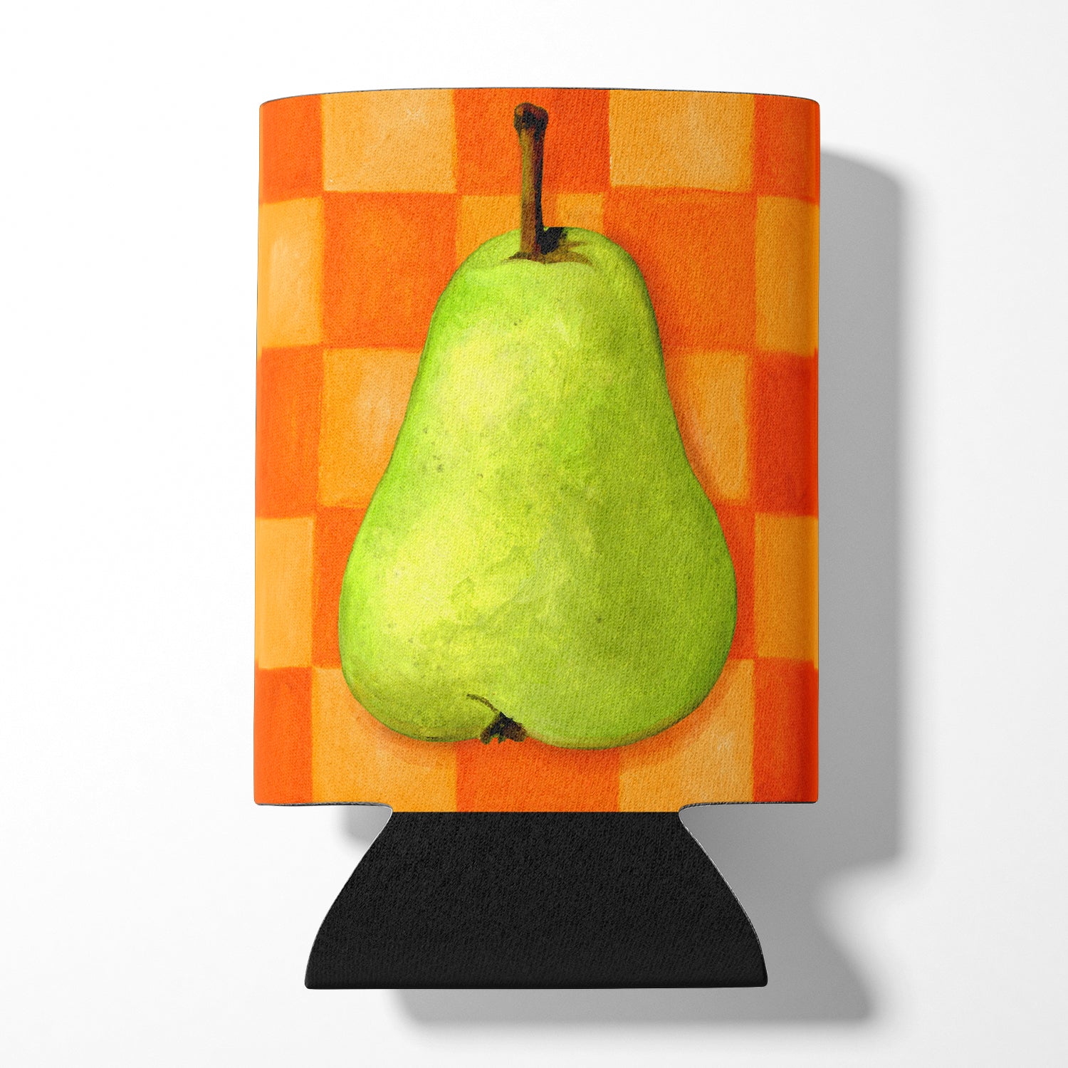 Pear in Orange by Ute Nuhn Can or Bottle Hugger WHW0117CC.