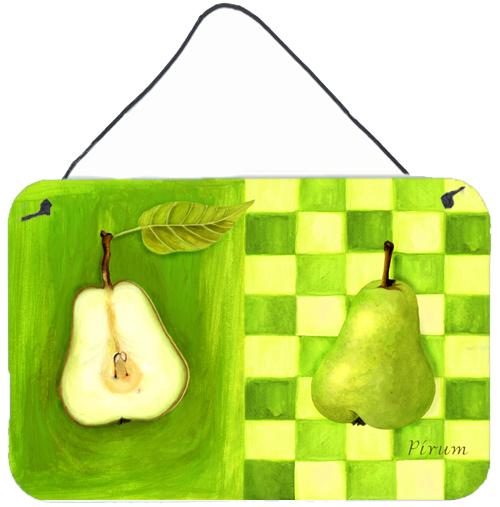 Pear by Ute Nuhn Wall or Door Hanging Prints by Caroline's Treasures