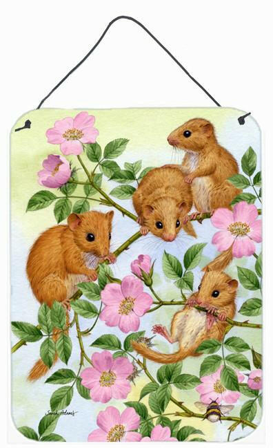 Dormice Dormouse Wall or Door Hanging Prints ASA2136DS1216 by Caroline's Treasures