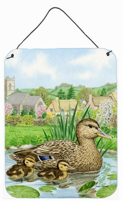 Mallard Duck Wall or Door Hanging Prints ASA2019DS1216 by Caroline's Treasures