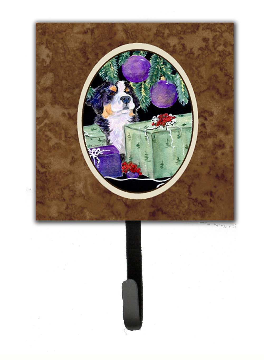 Bernese Mountain Dog Leash Holder or Key Hook by Caroline's Treasures