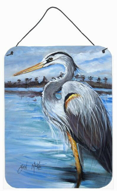 Blue Heron Gazing Wall or Door Hanging Prints JMK1148DS1216 by Caroline&#39;s Treasures