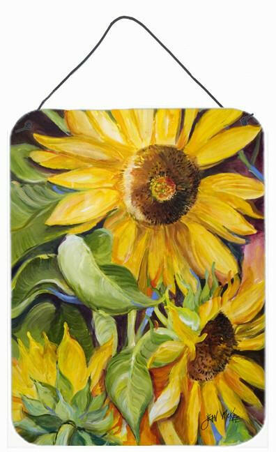 Sunflowers Wall or Door Hanging Prints JMK1172DS1216 by Caroline's Treasures