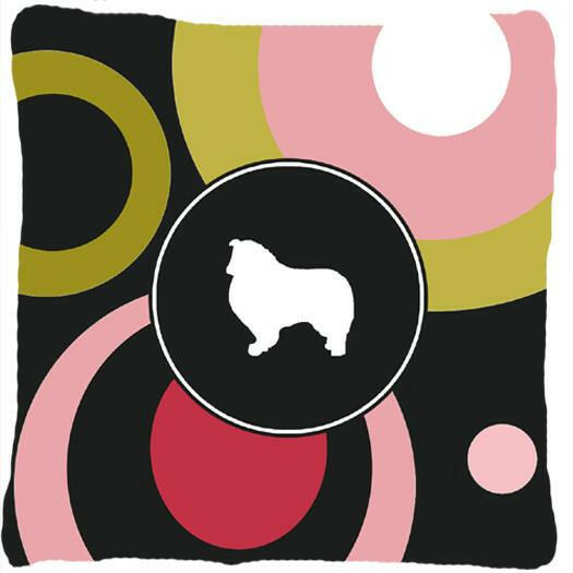 Collie Decorative   Canvas Fabric Pillow by Caroline&#39;s Treasures