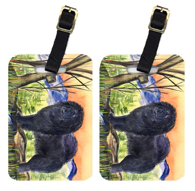 Pair of 2 Chow Chow Luggage Tags by Caroline&#39;s Treasures