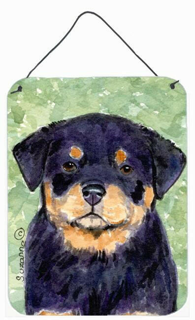 Rottweiler Aluminium Metal Wall or Door Hanging Prints by Caroline's Treasures