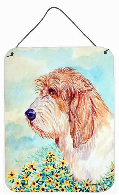 Petit Basset Griffon Vendeen Aluminium Metal Wall or Door Hanging Prints by Caroline's Treasures