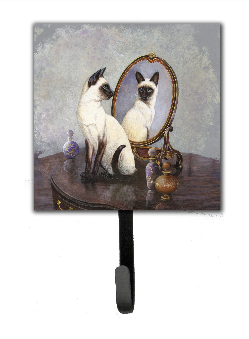 Siamese Reflection by Daphne Baxter Leash or Key Holder BDBA0360SH4 by Caroline's Treasures