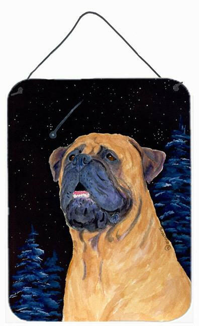 Bullmastiff Aluminium Metal Wall or Door Hanging Prints by Caroline's Treasures