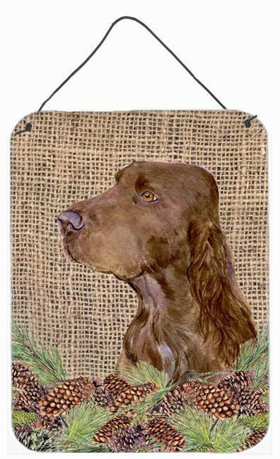 Field Spaniel Aluminium Metal Wall or Door Hanging Prints by Caroline's Treasures