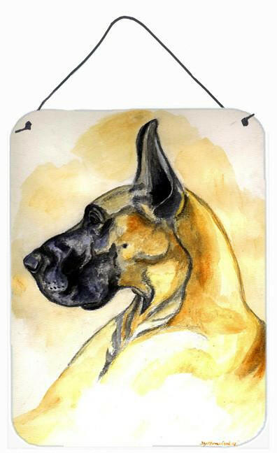 Fawn Great Dane Aluminium Metal Wall or Door Hanging Prints by Caroline&#39;s Treasures