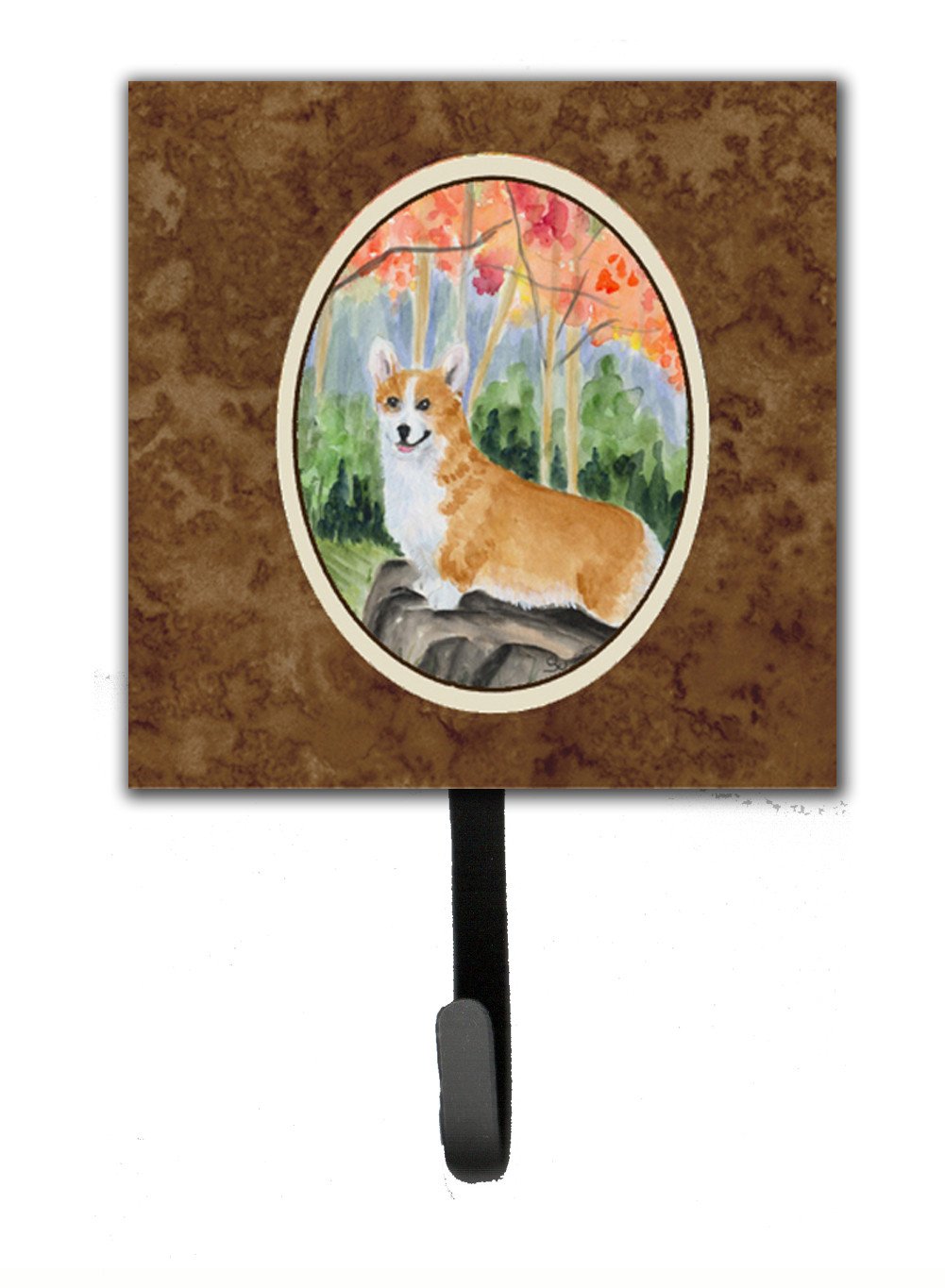 Corgi Leash Holder or Key Hook by Caroline&#39;s Treasures