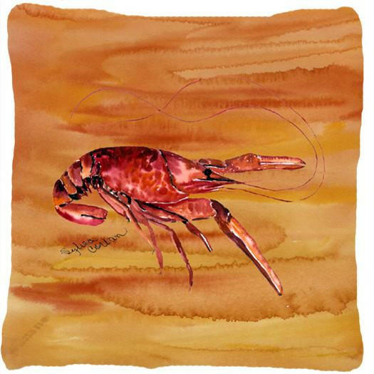 Crawfish Decorative   Canvas Fabric Pillow - the-store.com