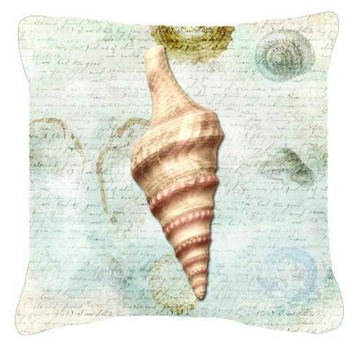 Shells    Canvas Fabric Decorative Pillow by Caroline's Treasures