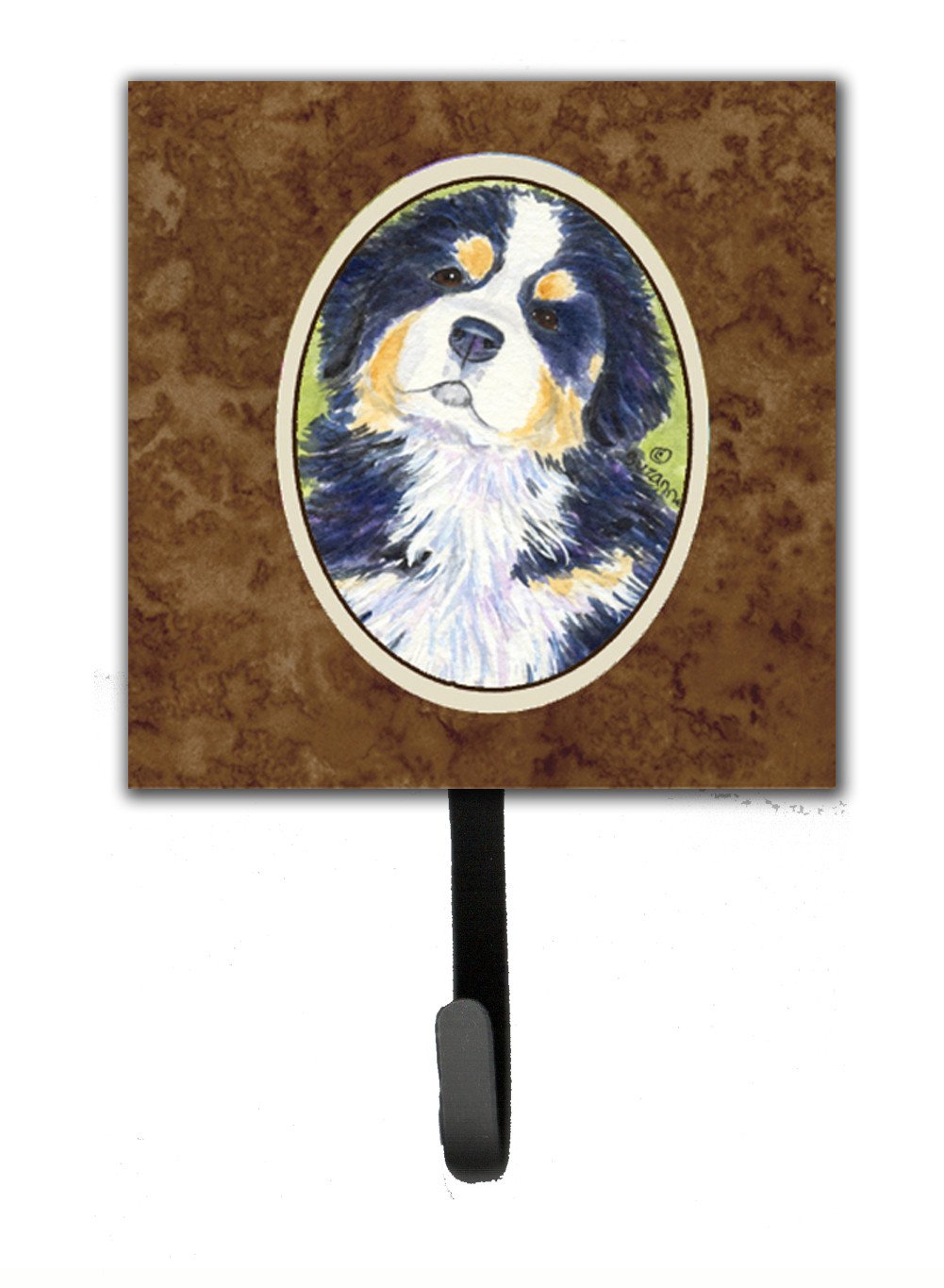 Bernese Mountain Dog Leash Holder or Key Hook by Caroline's Treasures