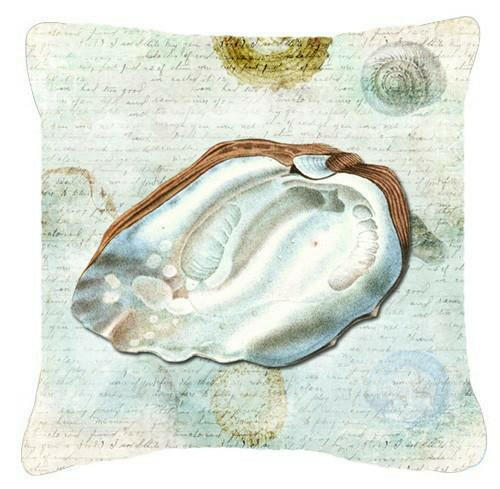 Shells    Canvas Fabric Decorative Pillow by Caroline's Treasures