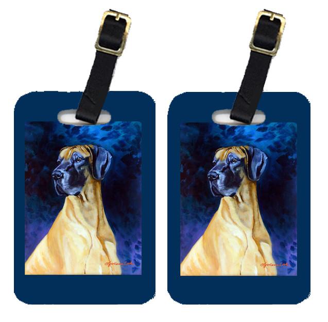 Pair of 2 Great Dane Luggage Tags by Caroline&#39;s Treasures