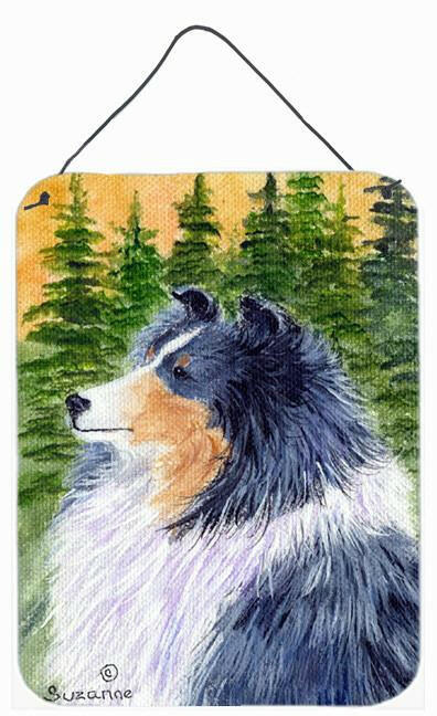 Sheltie Aluminium Metal Wall or Door Hanging Prints by Caroline's Treasures