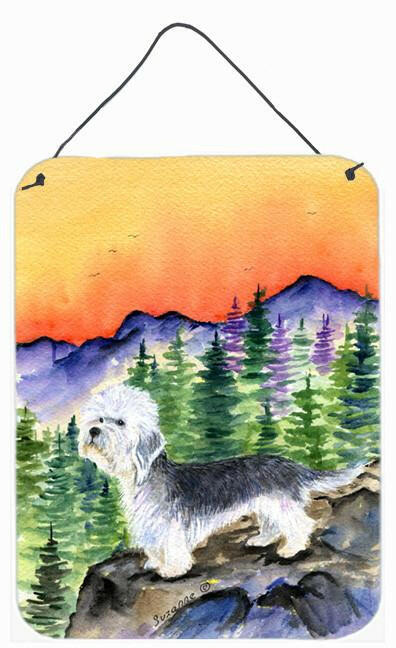 Dandie Dinmont Terrier Aluminium Metal Wall or Door Hanging Prints by Caroline's Treasures