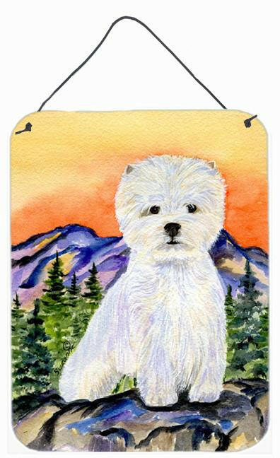 Westie Aluminium Metal Wall or Door Hanging Prints by Caroline's Treasures