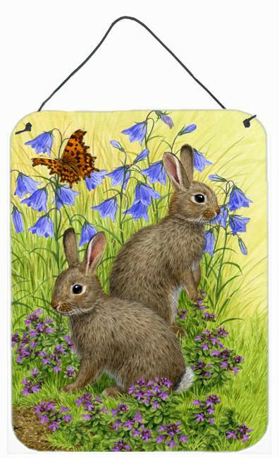 Rabbits  Wall or Door Hanging Prints ASA2152DS1216 by Caroline's Treasures