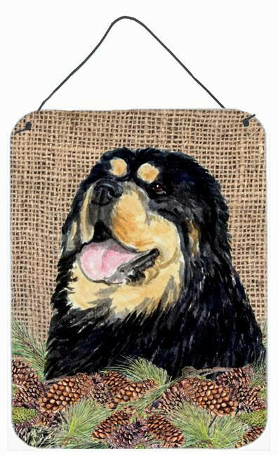 Tibetan Mastiff Aluminium Metal Wall or Door Hanging Prints by Caroline&#39;s Treasures