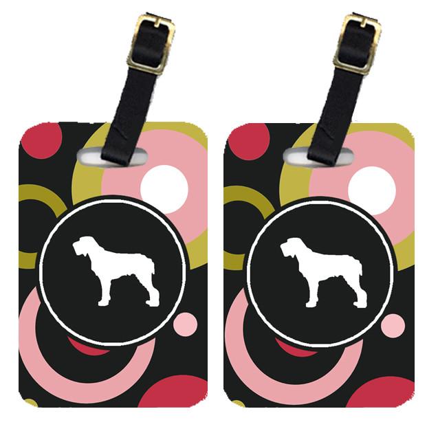 Pair of 2 Italiano Spinone Luggage Tags by Caroline&#39;s Treasures