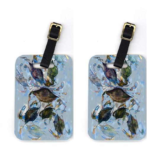 Pair of Crab Luggage Tags by Caroline&#39;s Treasures