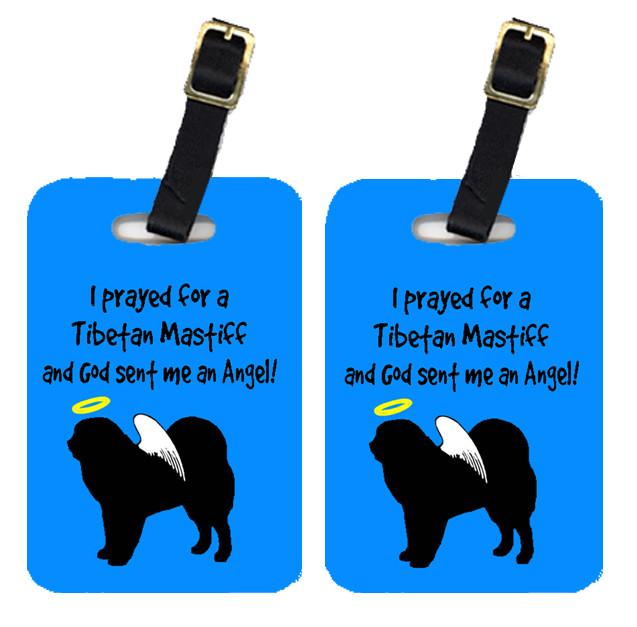 Pair of 2 Tibetan Mastiff Luggage Tags by Caroline&#39;s Treasures