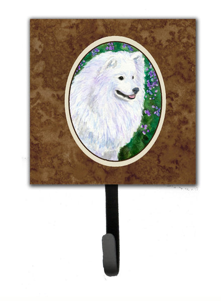 American Eskimo Leash Holder or Key Hook by Caroline's Treasures