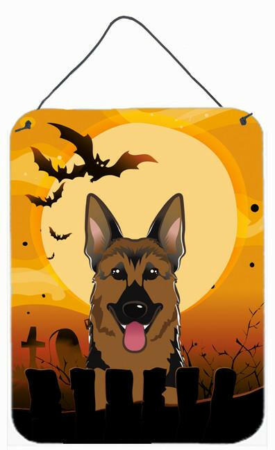 Halloween German Shepherd Wall or Door Hanging Prints BB1769DS1216 by Caroline's Treasures