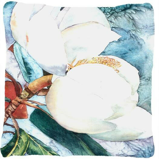 Flower - Magnolia Decorative   Canvas Fabric Pillow - the-store.com