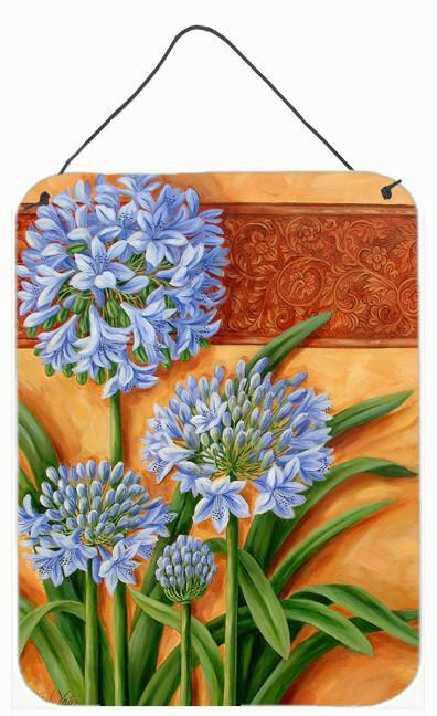 Agapanthus by Judith Yates Wall or Door Hanging Prints JYJ0072DS1216 by Caroline's Treasures