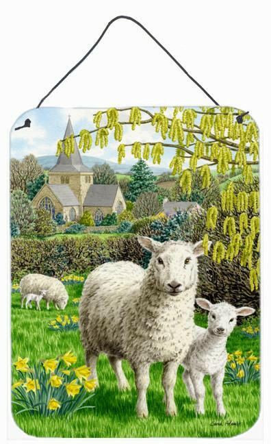 Sheep Wall or Door Hanging Prints ASA2024DS1216 by Caroline's Treasures