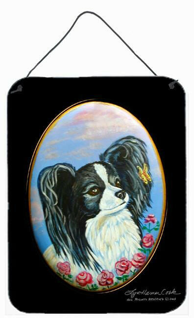 Papillon Aluminium Metal Wall or Door Hanging Prints by Caroline's Treasures