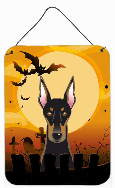 Halloween Doberman Wall or Door Hanging Prints BB1803DS1216 by Caroline's Treasures