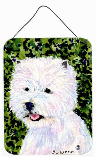 Westie Aluminium Metal Wall or Door Hanging Prints by Caroline's Treasures