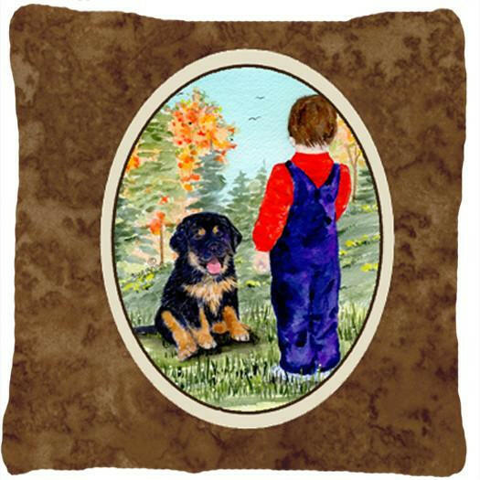 Tibetan Mastiff Decorative   Canvas Fabric Pillow by Caroline's Treasures