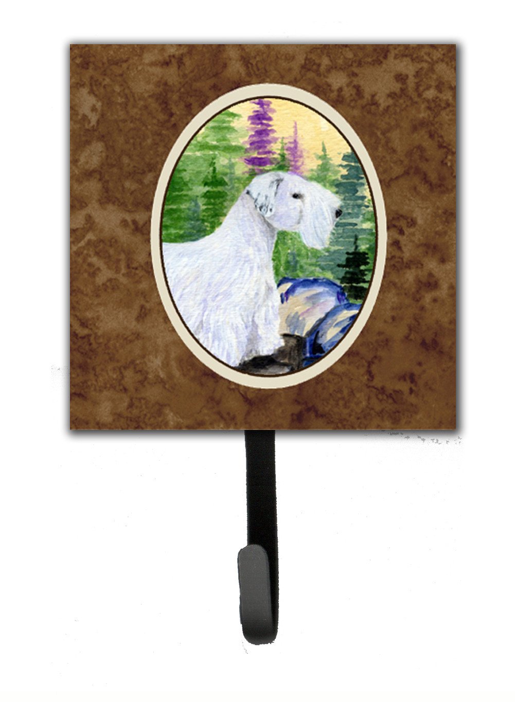 Sealyham Terrier Leash Holder or Key Hook by Caroline's Treasures