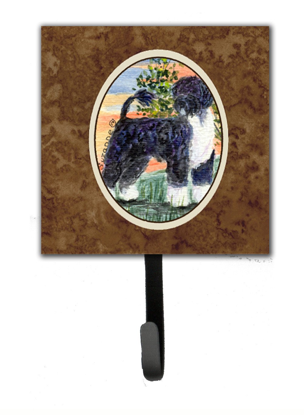 Portuguese Water Dog Leash Holder or Key Hook by Caroline's Treasures