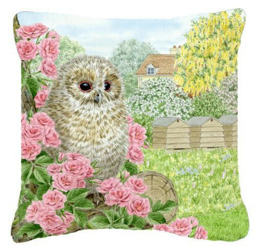 Tawny Owlet by Sarah Adams Canvas Decorative Pillow ASAD0697PW1414 - the-store.com