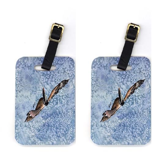 Pair of Pelican Luggage Tags by Caroline's Treasures