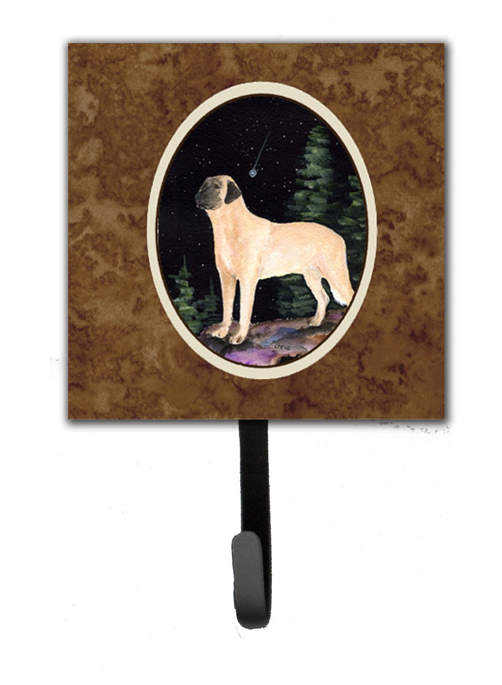 Starry Night Anatolian Shepherd Leash Holder or Key Hook by Caroline&#39;s Treasures