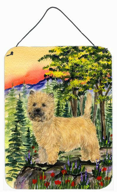 Cairn Terrier Aluminium Metal Wall or Door Hanging Prints by Caroline's Treasures