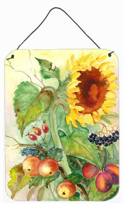 Autumn Flowers II by Maureen Bonfield Wall or Door Hanging Prints BMBO0699DS1216 by Caroline&#39;s Treasures