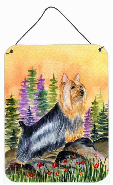 Silky Terrier Aluminium Metal Wall or Door Hanging Prints by Caroline's Treasures