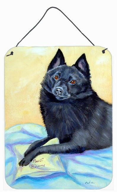 Schipperke Sweet Dreams Aluminium Metal Wall or Door Hanging Prints by Caroline's Treasures