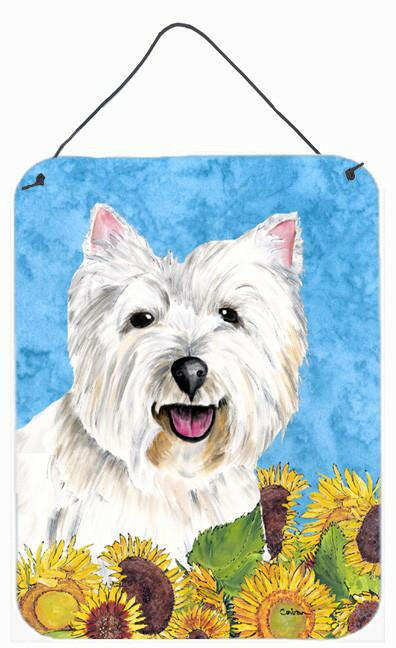 Westie Aluminium Metal Wall or Door Hanging Prints by Caroline's Treasures