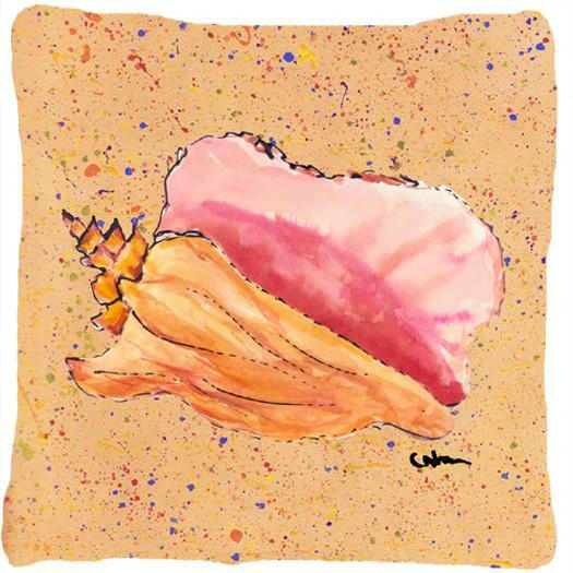 Shells Decorative   Canvas Fabric Pillow - the-store.com