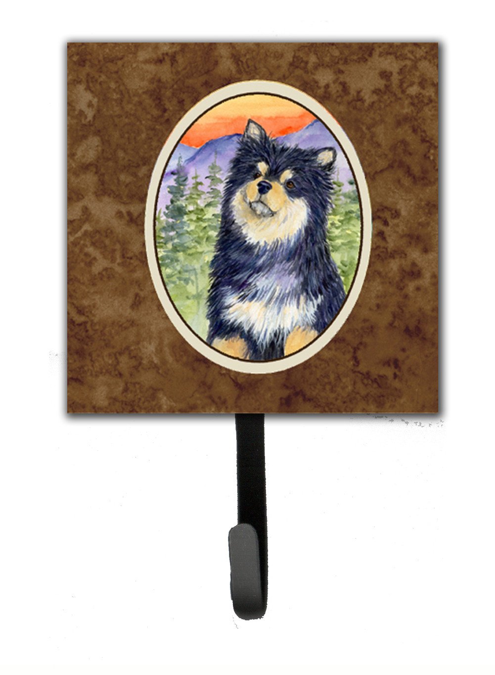 Finnish Lapphund Leash Holder or Key Hook by Caroline's Treasures